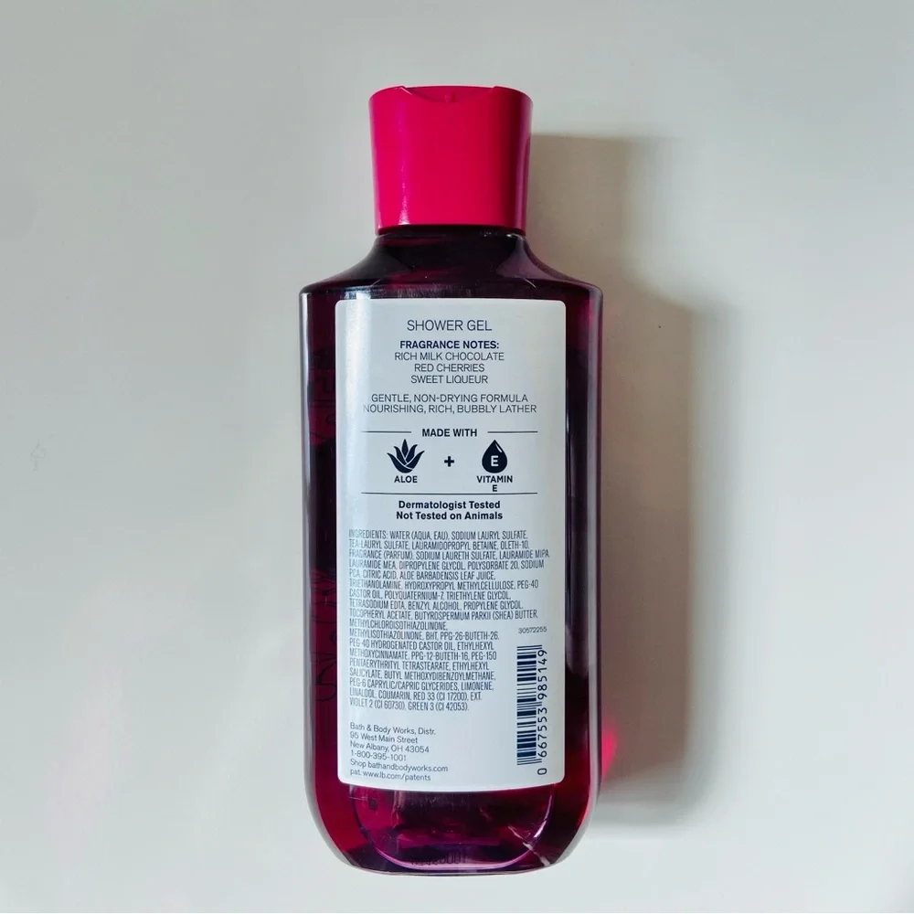 Bath & Body Works Chocolate Covered Cherry Shower Gel & Lotion - Picture 3 of 5